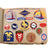 Original U.S. WWII Era U.S. Army Embroidered Insignia Album with 352 Patches Total with Some Custom Additions - 11 ½ x 15 ½” Original Items