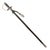Original German WWII SS Police Officer's Degen Dress Sword and Scabbard by Peter Daniel Krebs with SS-Kulturzeichen Markings and Replica Troddel Knot Original Items