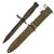Original West German Cold War Era Colt’s “New Model” U.S. M7 Bayonet with M8A1 Scabbard by VIZ Original Items