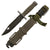 Original U.S. Cold War / GWoT M9 Lan-Cay Bayonet with M10 Wire Cutter Scabbard Original Items