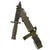 Original U.S. Cold War / GWoT M9 Lan-Cay Bayonet with M10 Wire Cutter Scabbard Original Items