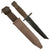 Original U.S. GWoT USMC Combat Experimental Tanto Blade M11 EOD Bayonet with Scabbard by Ontario Knife Co. Original Items