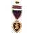 Original U.S. WWII Numbered Purple Heart Medal in Original Presentation Case with Lapel Pin & Ribbon - Damaged - #407594 Original Items