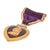 Original U.S. WWII Numbered Purple Heart Medal in Original Presentation Case with Lapel Pin & Ribbon - Damaged - #407594 Original Items