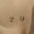 Original German WWII Matched Pair of Gray Doeskin Suede Dress Gloves with Faded Maker Markings - Size 8 1/2 Original Items