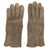 Original German WWII Matched Pair of Gray Doeskin Suede Dress Gloves with Faded Maker Markings - Size 8 1/2 Original Items