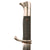 Original German WWII Heer Army Single Etched Long 98k Dress Bayonet by Carl Eickhorn with Scabbard