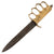 Original U.S. WWI Model 1918 French Made Mark I Trench Knife by AU LION with Correct Steel Scabbard