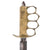 Original U.S. WWI Model 1918 French Made Mark I Trench Knife by AU LION with Correct Steel Scabbard