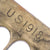 Original U.S. WWI Model 1918 French Made Mark I Trench Knife by AU LION with Correct Steel Scabbard
