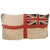Original British WWII Large Royal Navy White Ensign Battle Flag with Halyard - 50 x 104” Original Items