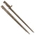 Original Imperial German WWI Ersatz Bayonet Made from Socket Bayonet Blade with Scabbard Original Items