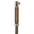 Original Hungarian Pre-WWI M1895 Gendarmerie Cruciform Bayonet with Scabbard & Leather Frog Original Items