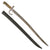 Original German Franco-Prussian War Reissued French M1866 Chassepot Saber Bayonet by J. Funcke & Cie with Scabbard - German Regiment Marked and Dated 1867 Original Items