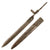 Original Austrian WWI Ersatz Bayonet with Scabbard for the M1895 Mannlicher Rifle Original Items