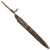 Original Austrian WWI Ersatz Bayonet with Scabbard for the M1895 Mannlicher Rifle Original Items