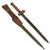 Original Hungarian WWII Mannlicher M1935 Infantry Rifle Bayonet with Scabbard and Leather Frog - Puska 35.M Original Items