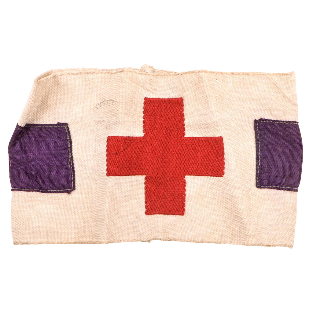 DRAFT Original German WWII Luftschutz Air Raid Protection Ordner Event Marshal Embroidered Armband Original Items