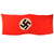 Original German WWII NSDAP Large Double Sided National Political Banner Flag - 98" x 38" Original Items