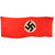 Original German WWII NSDAP Large Double Sided National Political Banner Flag - 98" x 38" Original Items