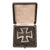 Original German WWII Cased Iron Cross First Class 1939 by Fritz Zimmermann of Stuttgart with Original Cardboard Box - EKI Original Items