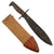 Original U.S. WWI Model 1917 Bolo Knife by Plumb St. Louis with 1918-Dated Canvas Scabbard - Dated 1918 Original Items