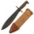 Original U.S. WWI Model 1917 Bolo Knife by Plumb St. Louis with 1918-Dated Canvas Scabbard - Dated 1918 Original Items
