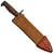 Original U.S. WWI Model 1917 Bolo Knife by Plumb St. Louis with 1918-Dated Canvas Scabbard - Dated 1918 Original Items