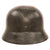 Original German WWII Luftwaffe M35 Double Decal Steel Helmet with 1938 Dated 56cm Liner & Chinstrap - Stamped EF64