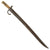 Original German Franco-Prussian War Reissued French M1866 Chassepot Saber Bayonet by St. Étienne Arsenal with Scabbard - German Regiment Marked and Dated 1868 Original Items