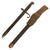 Original Italian M1871/1915 Vetterli Rifle Shortened Bayonet with Scabbard & Leather Frog Original Items