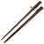 Original Chinese WWII Contract M-1924 Ersatz Bayonet - Belgian-Made for Export to China & Bolivia Original Items