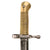 Original Very Rare Belgian M-1848 Thouvenin Percussion Rifle Bayonet with Brass Hilt - Dated 1850 Original Items