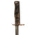 Original Chinese WWII Contract M-1924 Mauser Ersatz Bayonet - Belgian-Made from P-1853 Socket Bayonet with Original Custom Triangular Scabbard
