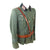 DRAFT Original German WWII Named Heer Army Field Chaplain M36 Uniform Tunic with Breeches - Unique Collar with No Stiffener (Copy) Original Items