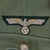 DRAFT Original German WWII Named Heer Army Field Chaplain M36 Uniform Tunic with Breeches - Unique Collar with No Stiffener (Copy) Original Items