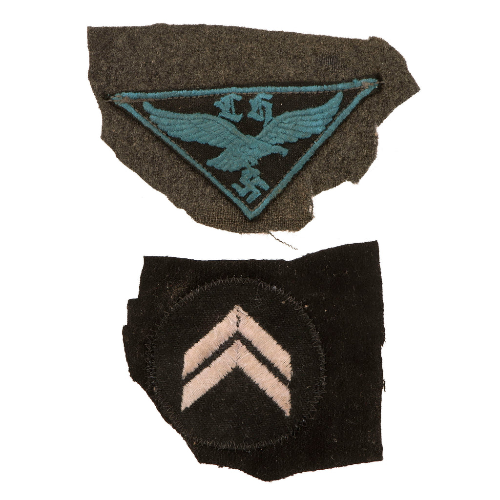 DRAFT Original German WWII HJ National Youth Association West Köln-Aachen District Sleeve Triangle (Copy) Original Items