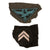 DRAFT Original German WWII HJ National Youth Association West Köln-Aachen District Sleeve Triangle (Copy) Original Items