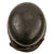 Original German WWII M34 Square Dip NSDAP Double Decal Civic Police Steel Helmet with 58cm Liner and Chinstrap - Ordnungspolizei