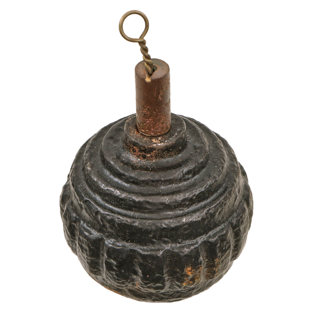 Original Imperial German WWI Model 1915 n/A Ball Hand Fragmentation Inert Grenade - Kugelhandgranate