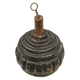 Original Imperial German WWI Model 1915 n/A Ball Hand Fragmentation Inert Grenade - Kugelhandgranate