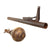 Original German WWII Inert Panzerfaust 100 Anti-Tank Rocket Launcher with Projectile and Wooden Tail - Relic Condition Original Items