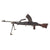 Original British WWII 1943 Dated Bren MkII Display Light Machine Gun by Monotype Serial U8927 with Live Barrel, 1941 Dated MkII Tripod, and Magazine Original Items