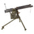 Original British WWI Vickers Fluted Display Medium Machine Gun Serial L7862 with Turkish Contract Tripod, Ammo Belt in Box, and Carrier Original Items