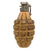 Original U.S. WWII Inert MkII Yellow Early War High Explosive Pineapple Grenade with M10A2 Fuze Original Items