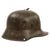 Original Imperial German WWI M16 “KIA” Shrapnel-Damaged Helmet Shell - Marked Q.66 Original Items