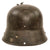 Original Imperial German WWI M16 “KIA” Shrapnel-Damaged Helmet Shell - Marked Q.66 Original Items