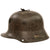 Original Imperial German WWI M16 “KIA” Shrapnel-Damaged Helmet Shell - Marked Q.66 Original Items