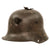Original Imperial German WWI M16 “KIA” Shrapnel-Damaged Helmet Shell - Marked Q.66 Original Items