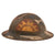 Original U.S. WWI 41st Division M1917 Camouflage Painted Doughboy Helmet Shell Original Items